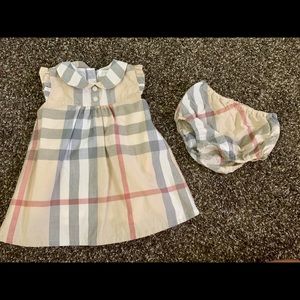 Burberry dress baby 3m